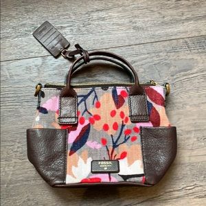 Fossil Clutch Bag Approx 7x6x4 Inch